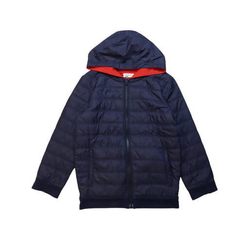 A Navy Puffer/Quilted Jackets from Jared.M in size 5T for neutral. (Front View)