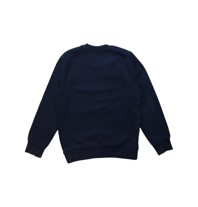 A Navy Crewneck Sweatshirts from Tommy Hilfiger in size 6T for boy. (Back View)