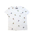 A White Short Sleeve T Shirts from Tommy Hilfiger in size 6T for boy. (Front View)