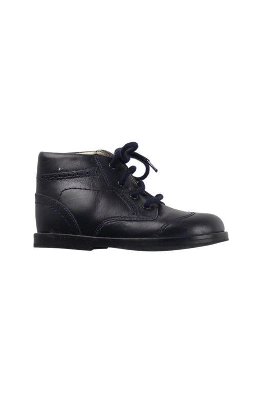 A Black Sneakers from Jacadi in size 18-24M for boy. (Front View)