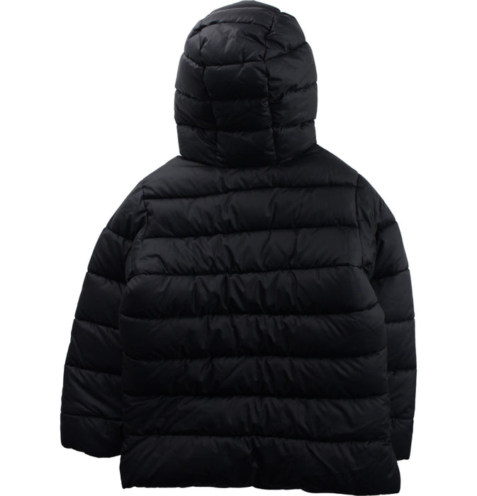 A Black Puffer/Quilted Jackets from Columbia in size 6T for boy. (Back View)