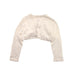 A White Cardigans from Special Day in size 3T for girl. (Back View)
