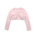 A Pink Cardigans from Monnalisa in size 5T for girl. (Front View)