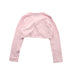 A Pink Cardigans from Monnalisa in size 5T for girl. (Back View)