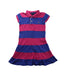 A Blue Short Sleeve Dresses from Ralph Lauren in size 5T for girl. (Front View)