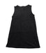 A Black Sleeveless Dresses from Gusella in size 6T for girl. (Back View)