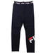 A Black Leggings from Fila in size 4T for girl. (Front View)