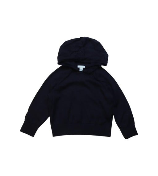 A Black Hooded Sweatshirts from COS in size 12-18M for boy. (Front View)
