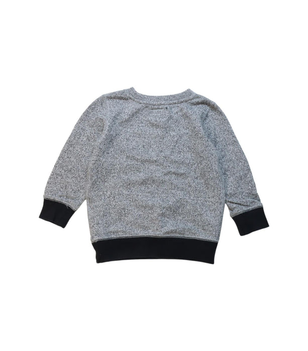 A Black Crewneck Sweatshirts from Roots in size 2T for neutral. (Back View)