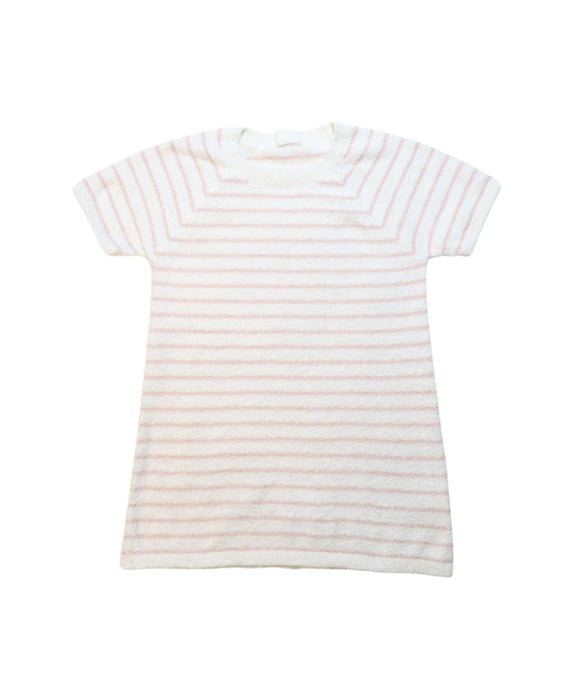 A White Short Sleeve Dresses from Gelato Pique in size 4T for girl. (Front View)