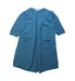 A Blue Long Sleeve Dresses from Carlota Barnabe in size 4T for girl. (Front View)