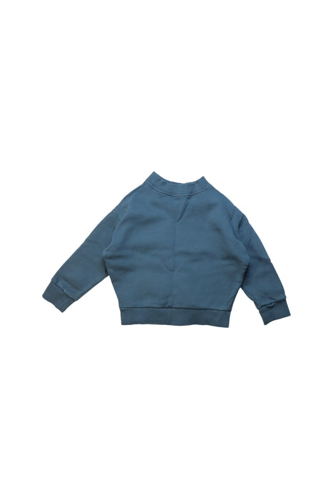 A Blue Crewneck Sweatshirts from Marlot Paris in size 2T for neutral. (Back View)