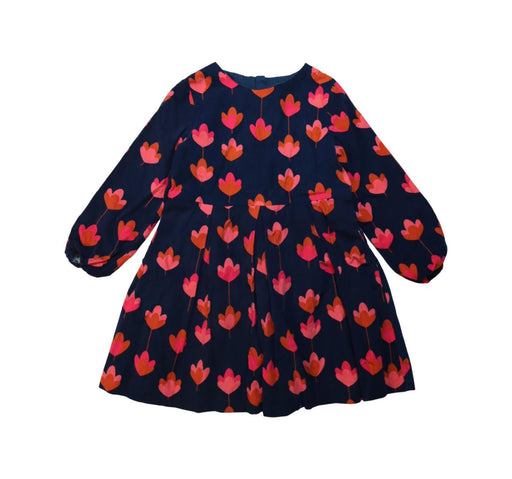 A Black Long Sleeve Dresses from Jacadi in size 6T for girl. (Front View)