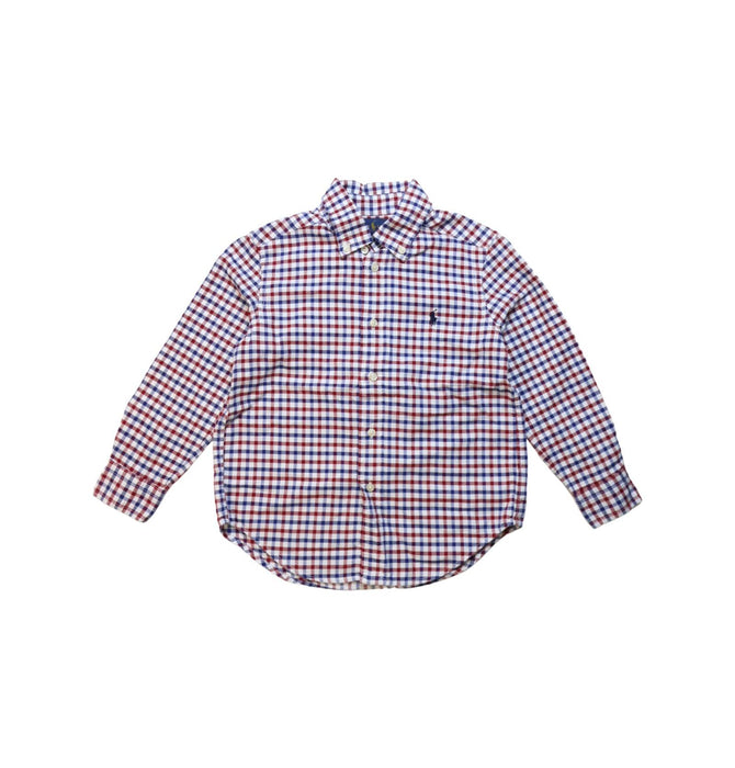 A Multicolour Long Sleeve Shirts from Ralph Lauren in size 4T for boy. (Front View)