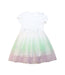 A Multicolour Short Sleeve Dresses from Fila in size 7Y for girl. (Back View)