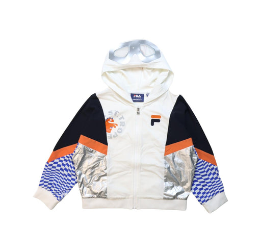 A Multicolour Lightweight Jackets from Fila in size 4T for boy. (Front View)