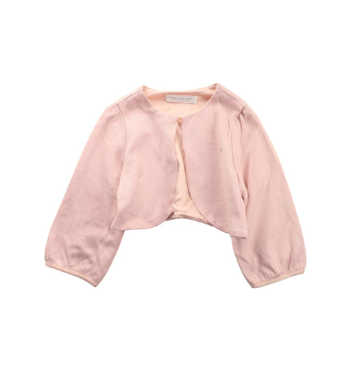 A Pink Cardigans from Paco Rabanne in size 7Y for girl. (Front View)