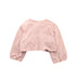 A Pink Cardigans from Paco Rabanne in size 7Y for girl. (Back View)