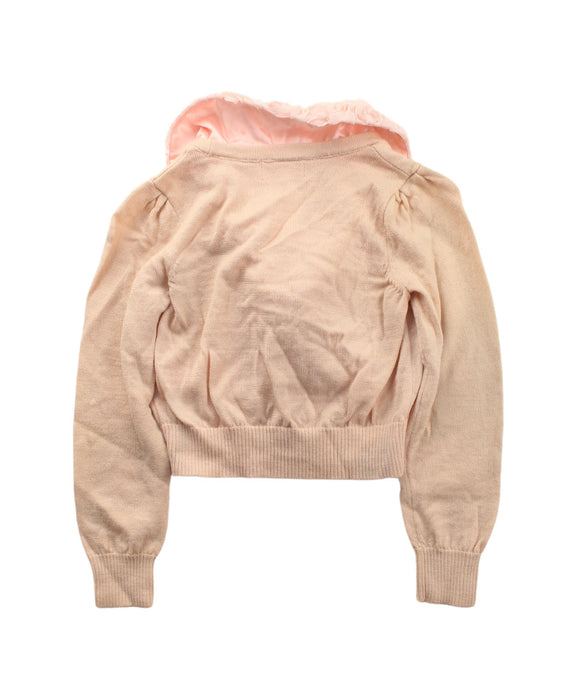 A Beige Cardigans from Nicholas & Bears in size 4T for girl. (Back View)