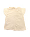 A White Short Sleeve Tops from Gusella in size 6T for girl. (Back View)