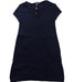 A Blue Short Sleeve Dresses from Cyrillus in size 6T for girl. (Back View)