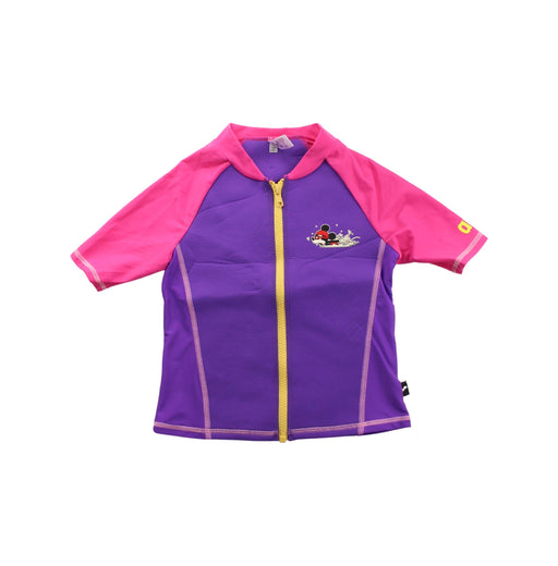 A Purple Wetsuits from Arena in size 4T for girl. (Front View)