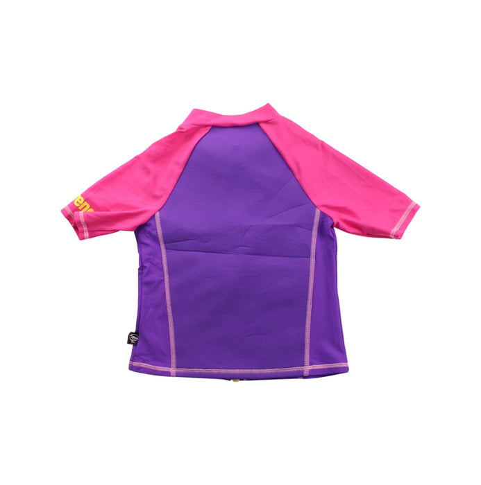 A Purple Wetsuits from Arena in size 4T for girl. (Back View)