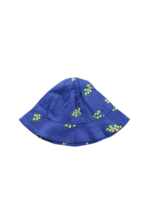 A Blue Sun Hats from Jacadi in size 4T for boy. (Front View)