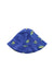 A Blue Sun Hats from Jacadi in size 4T for boy. (Front View)