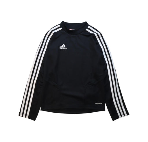 A Black Crewneck Sweatshirts from Adidas in size 7Y for neutral. (Front View)