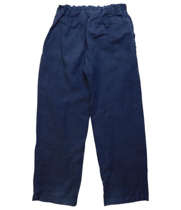 A Navy Casual Pants from Monsoon in size 7Y for girl. (Back View)