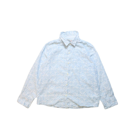 A White Long Sleeve Shirts from Monsoon in size 7Y for neutral. (Front View)