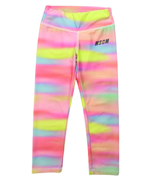 A Multicolour Leggings from MSGM in size 6T for girl. (Front View)