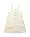 A Beige Sleeveless Dresses from Dior in size 6T for girl. (Front View)