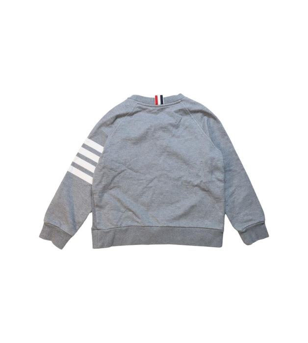 A Grey Crewneck Sweatshirts from Thom Browne in size 8Y for neutral. (Back View)