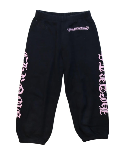 A Black Sweatpants from Chrome Hearts in size 8Y for neutral. (Front View)