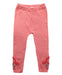 A Peach Leggings from Purebaby in size 12-18M for girl. (Front View)