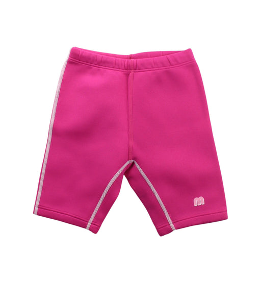 A Pink Swim Shorts from Minnex in size 2T for girl. (Front View)