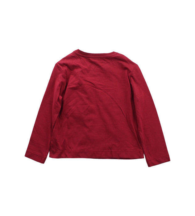 A Red Long Sleeve T Shirts from Trussardi in size 6-12M for boy. (Back View)