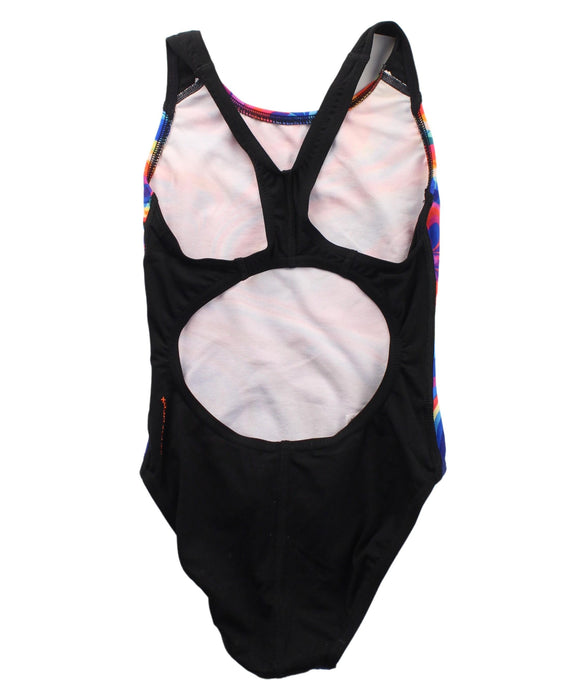 A Black Swimsuits from Speedo in size 8Y for girl. (Back View)