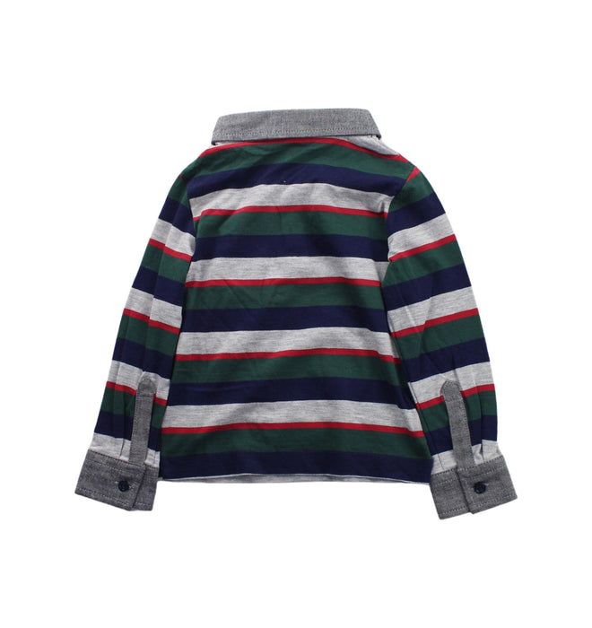 A Multicolour Long Sleeve Polos from Trussardi in size 6-12M for boy. (Back View)