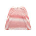 A Red Long Sleeve Tops from Jacadi in size 6T for girl. (Back View)