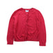 A Red Cardigans from Jacadi in size 6T for girl. (Front View)