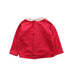A Red Buttoned Sweatshirts from Jacadi in size 4T for girl. (Back View)