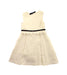 A Ivory Sleeveless Dresses from Nicholas & Bears in size 4T for girl. (Back View)