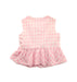 A Pink Sleeveless Dresses from Nicholas & Bears in size 4T for girl. (Back View)