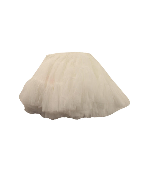 A White Tulle Skirts from Nicholas & Bears in size 4T for girl. (Back View)