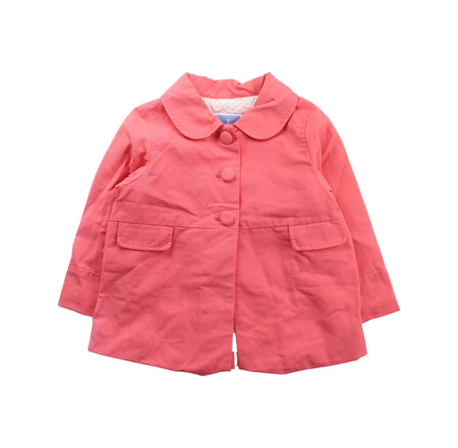 A Peach Coats from Jacadi in size 3T for girl. (Front View)