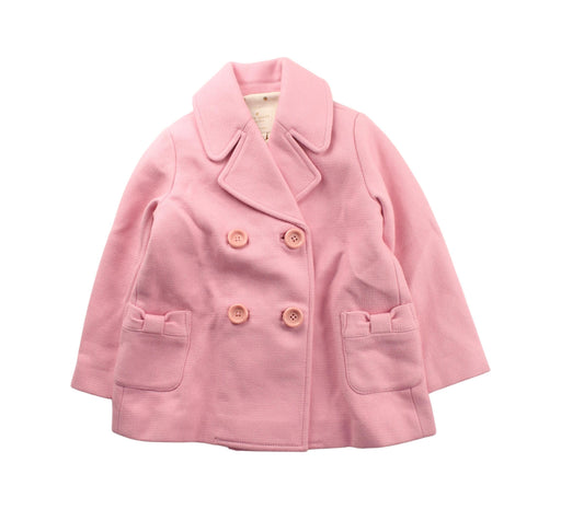A Pink Coats from Kate Spade in size 2T for girl. (Front View)