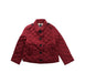A Red Puffer/Quilted Jackets from Burberry in size 3T for girl. (Front View)